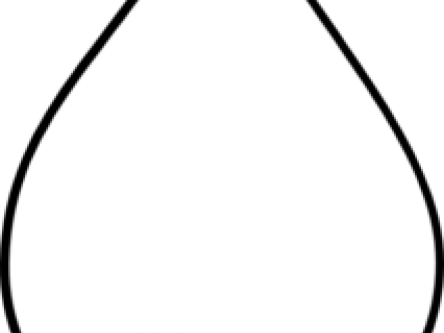 Teardrop Clipart - Template (640x480)