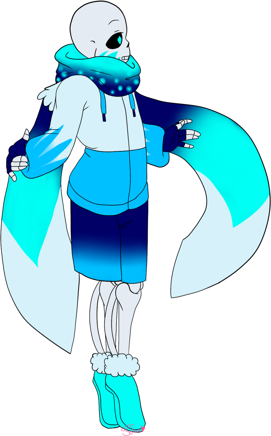 Ice Sans By Sofua - Fanart Sans (1024x1539)