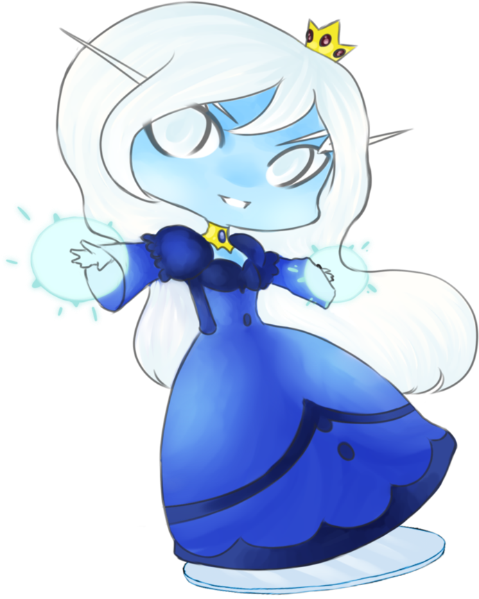 Ice Queen - Cartoon (745x1072)