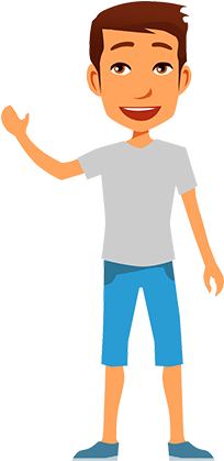 Facebook Marketer Image - Cartoon Characters Vector Png (350x418)