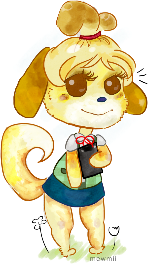Miss Isabelle - Cartoon (713x1120)