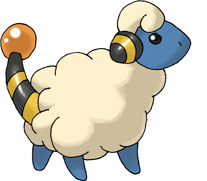 Mareep Sugi Style Practice By Danielisawesome52 - Cartoon (861x762)