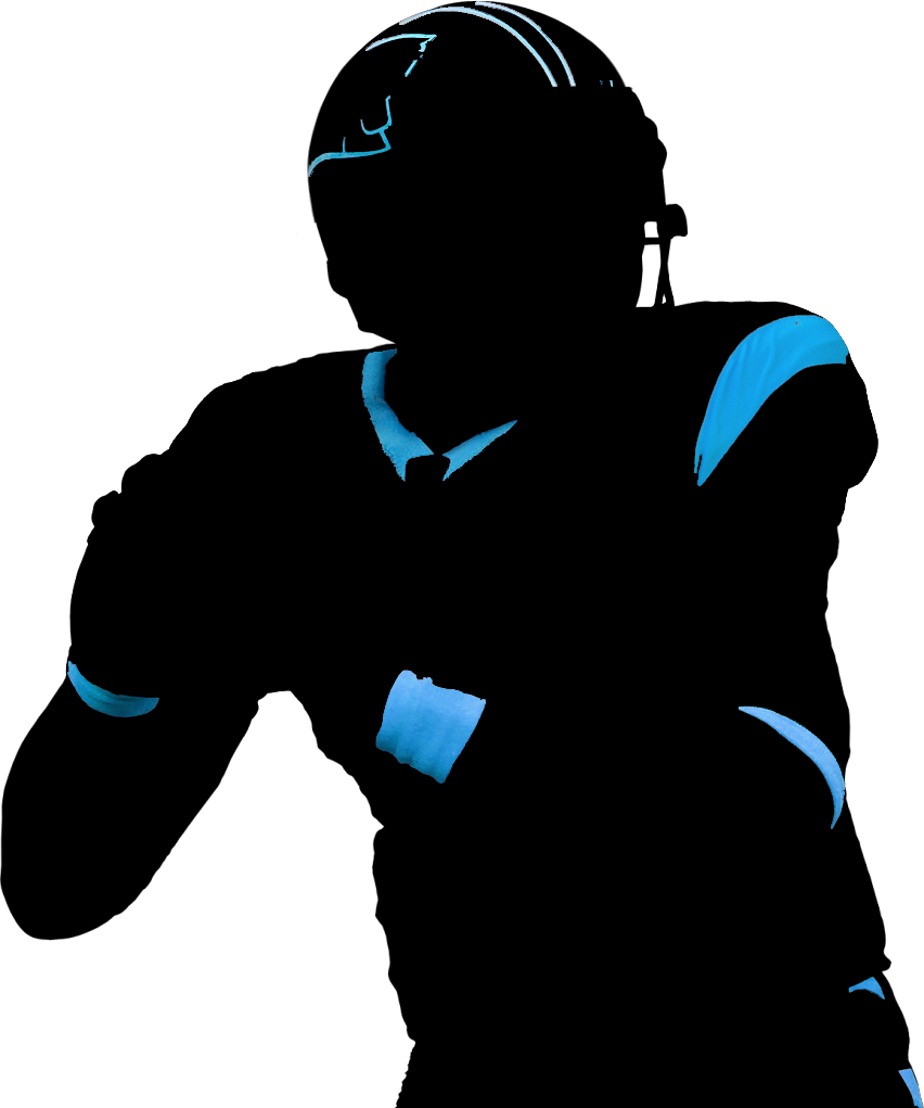 Cam Newton Silhouette (852x1021)