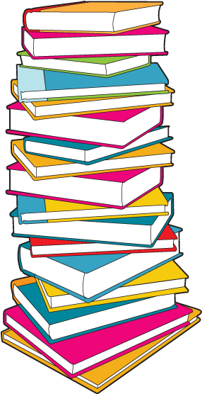 Stack Of Books - Book (430x563)