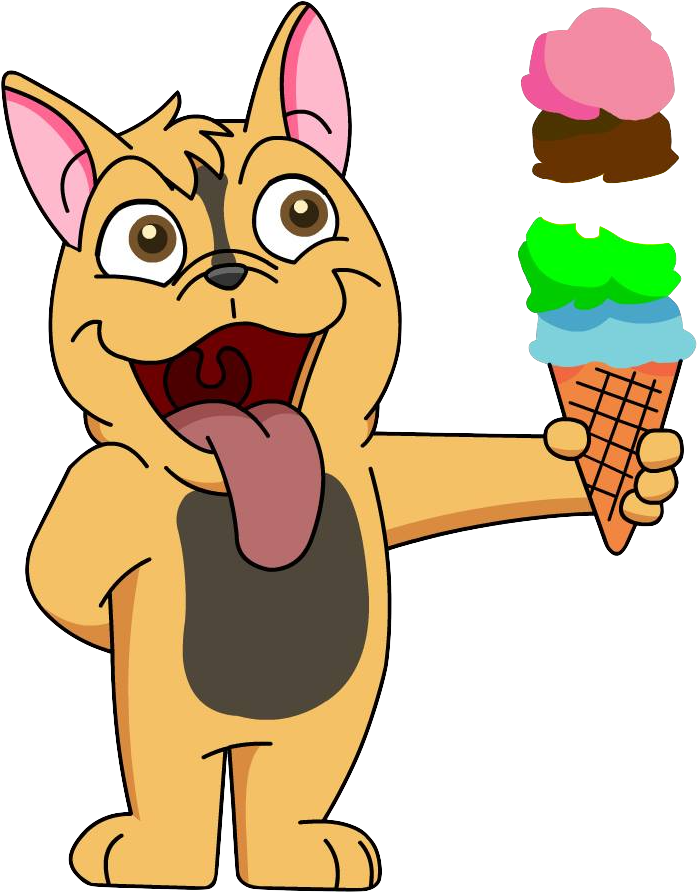 Ice Cream Stack - Cartoon (1920x1080)