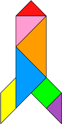 Tangram Rocket - Tangram Rocket (420x420)