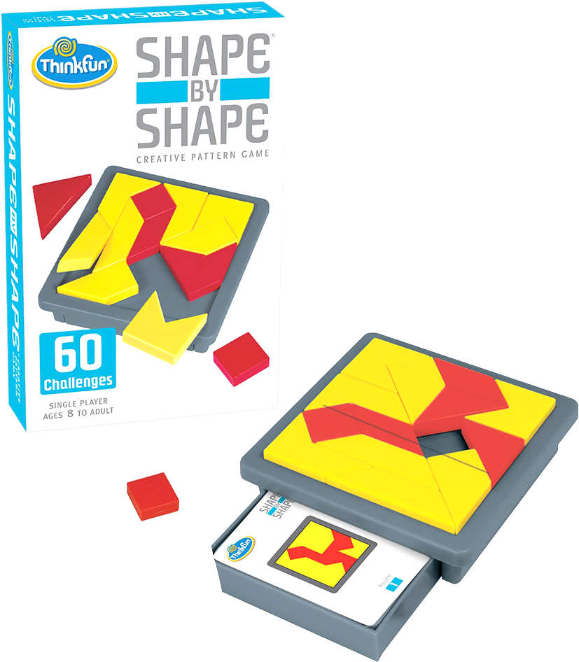 Fifteen Puzzle - Thinkfun - Shape By Shape Thinkfun (1000x1000)