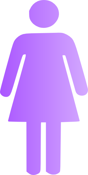 Woman Icon Vector Transparent (300x597)