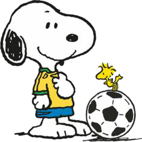 スヌーピー サッカー⚽の画像 プリ画像 - Snoopy Football (480x480)
