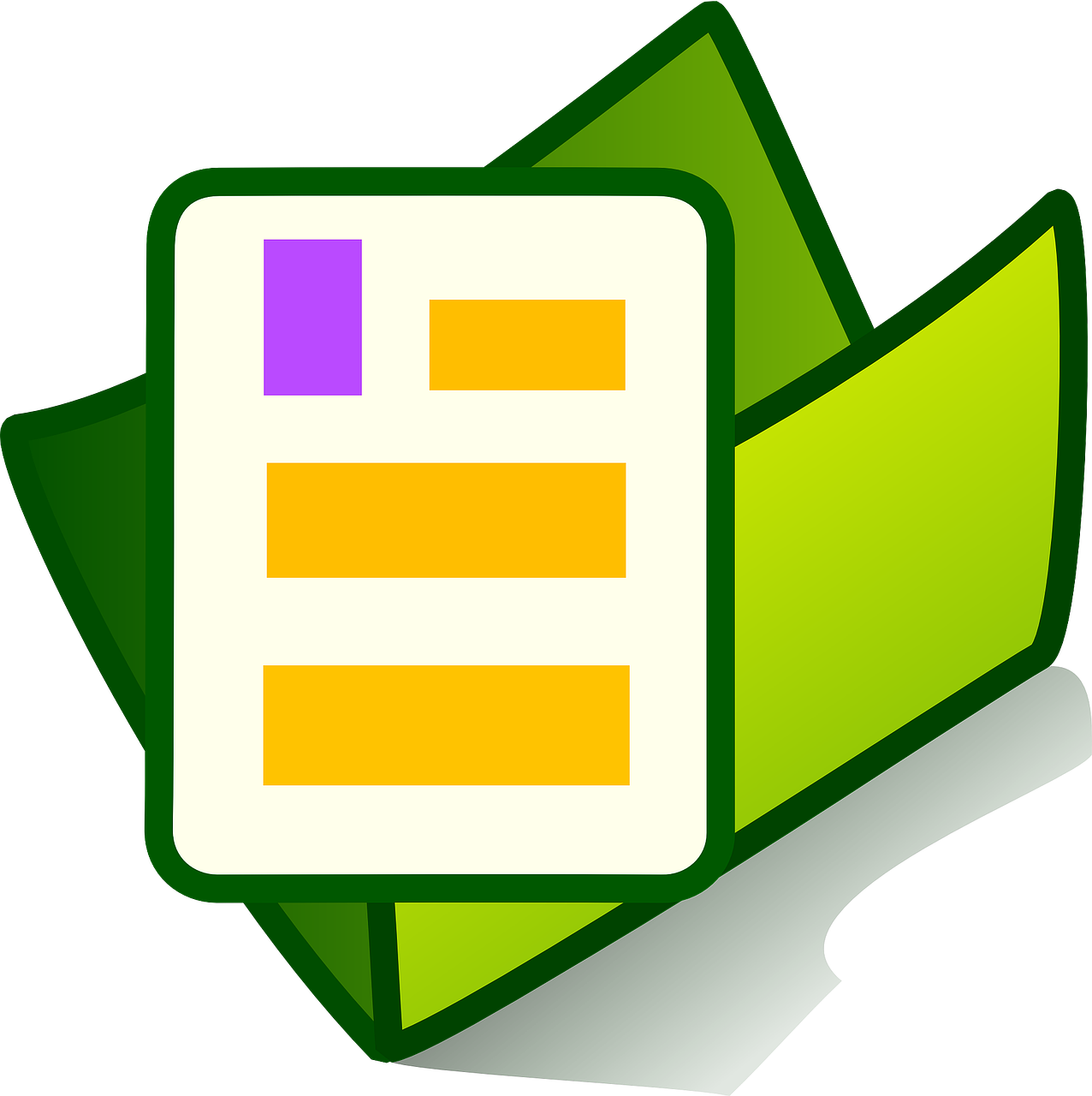 Documents Clipart (1276x1280)