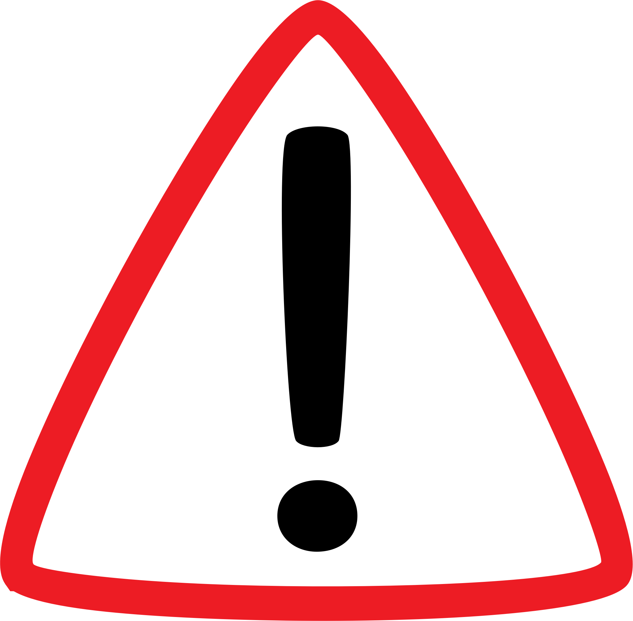 Big Image - Exclamation Point Clip Art (2055x2015)