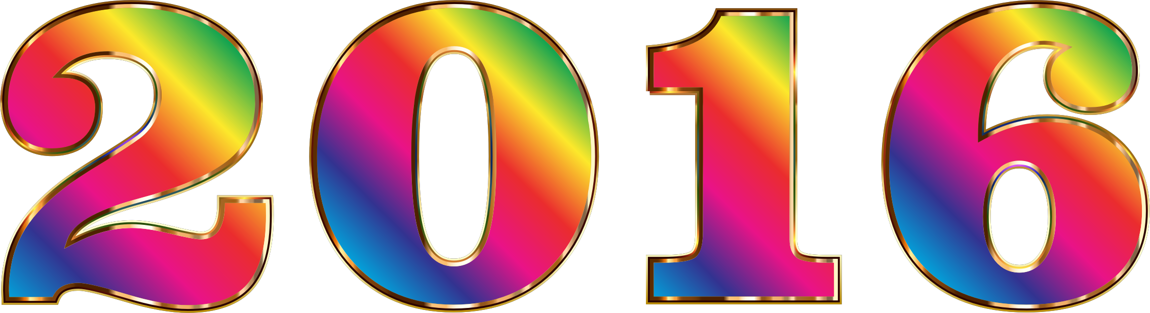 Big Image - 2016 Clipart (2755x750)