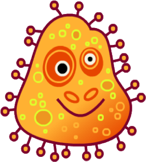 Orange Bug Clip Art - Orange Bug (534x598)