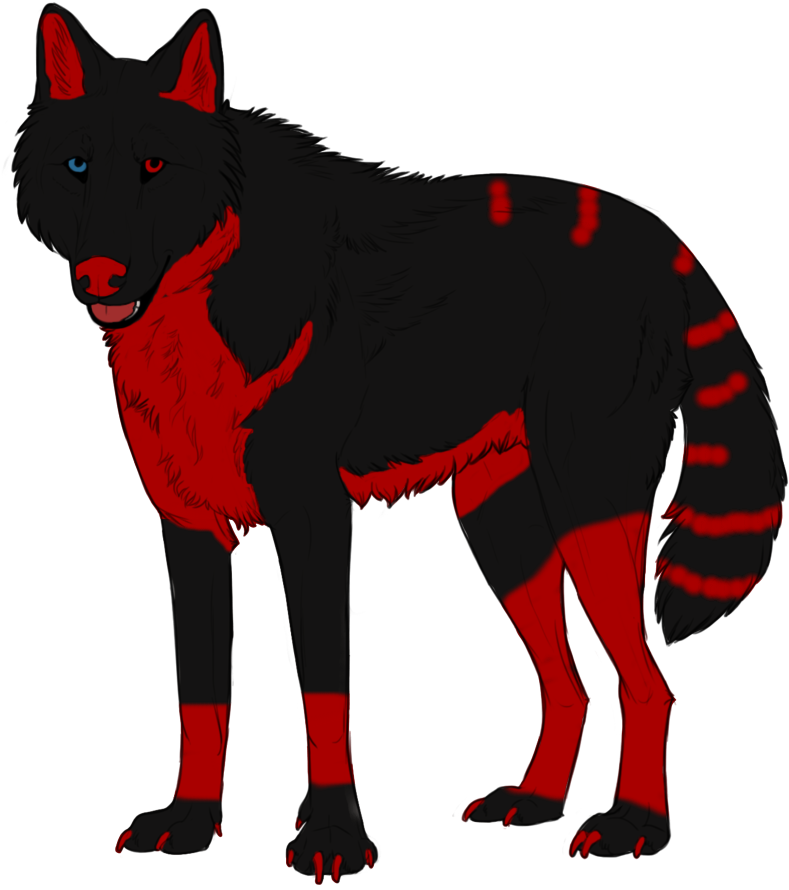Wolf Clip Art Black And White Free Download - Wwe Kane As A Wolf (853x937)