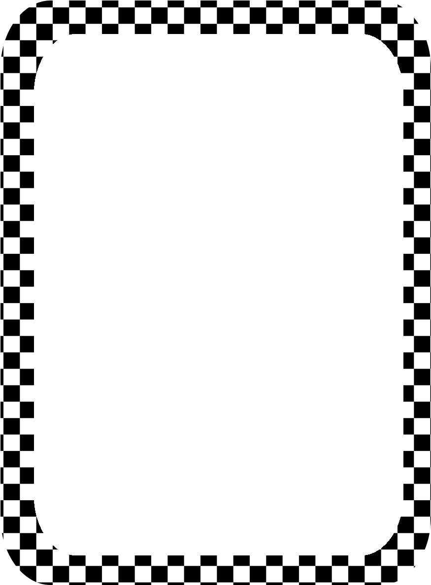Images For Checkered Border - Checkered Borders (900x1200)