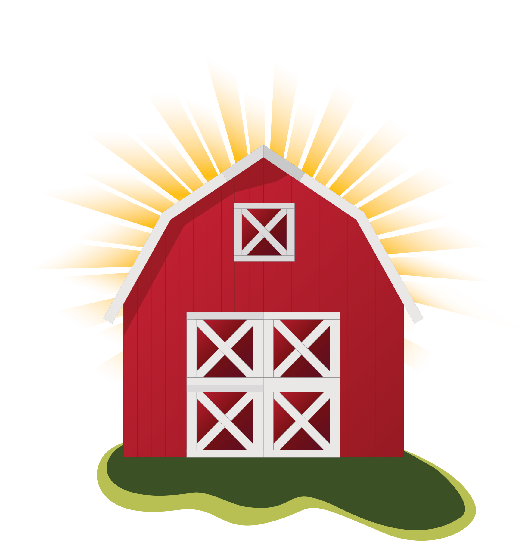 Big Image - Free Vector Barn (1754x1799)