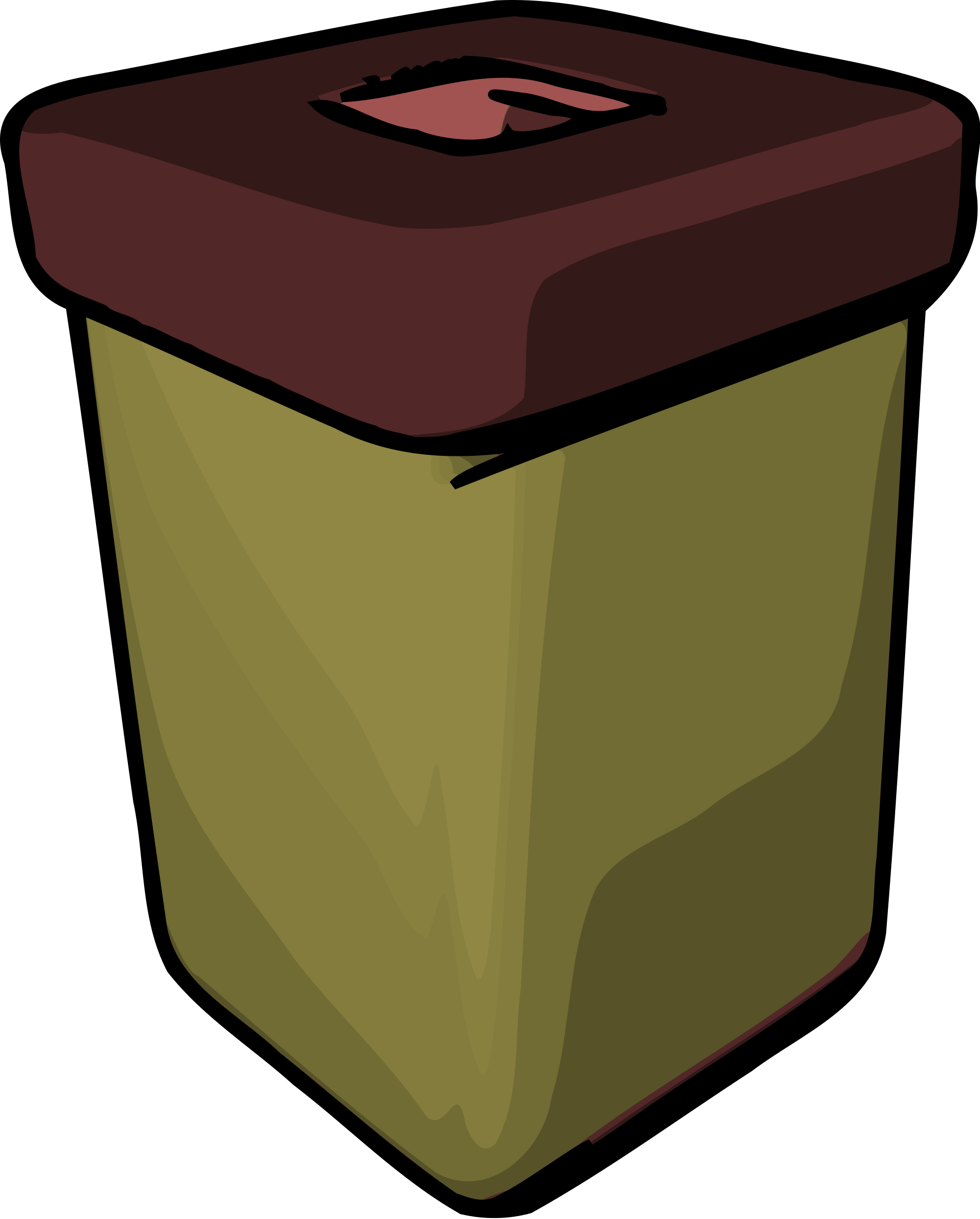 Open - Tempat Sampah Vector Png (2000x2487)