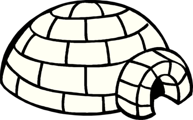 Igloo Clipart - Igloo Clip Art (640x400)