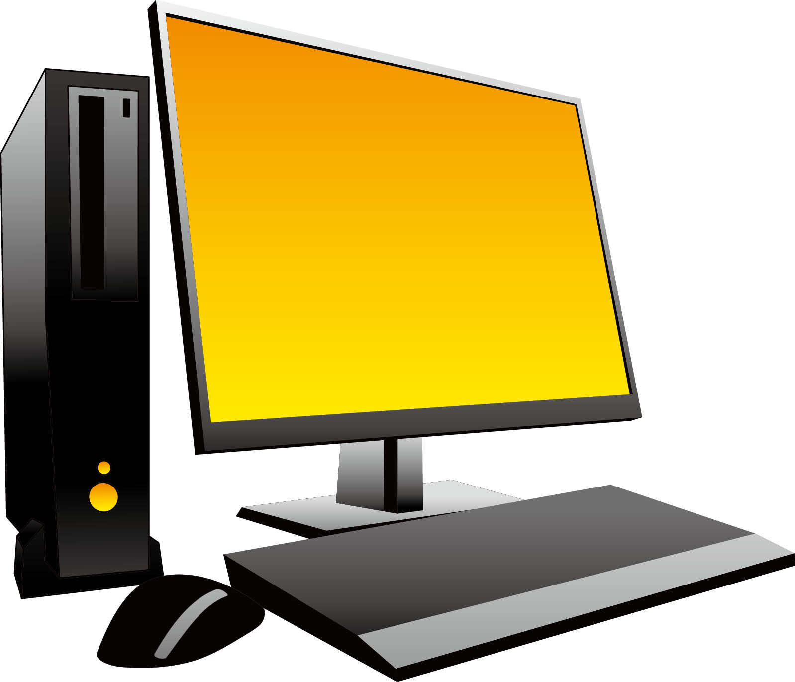 Computer Icons Desktop Computers Clip Art - Computer (1598x1371)