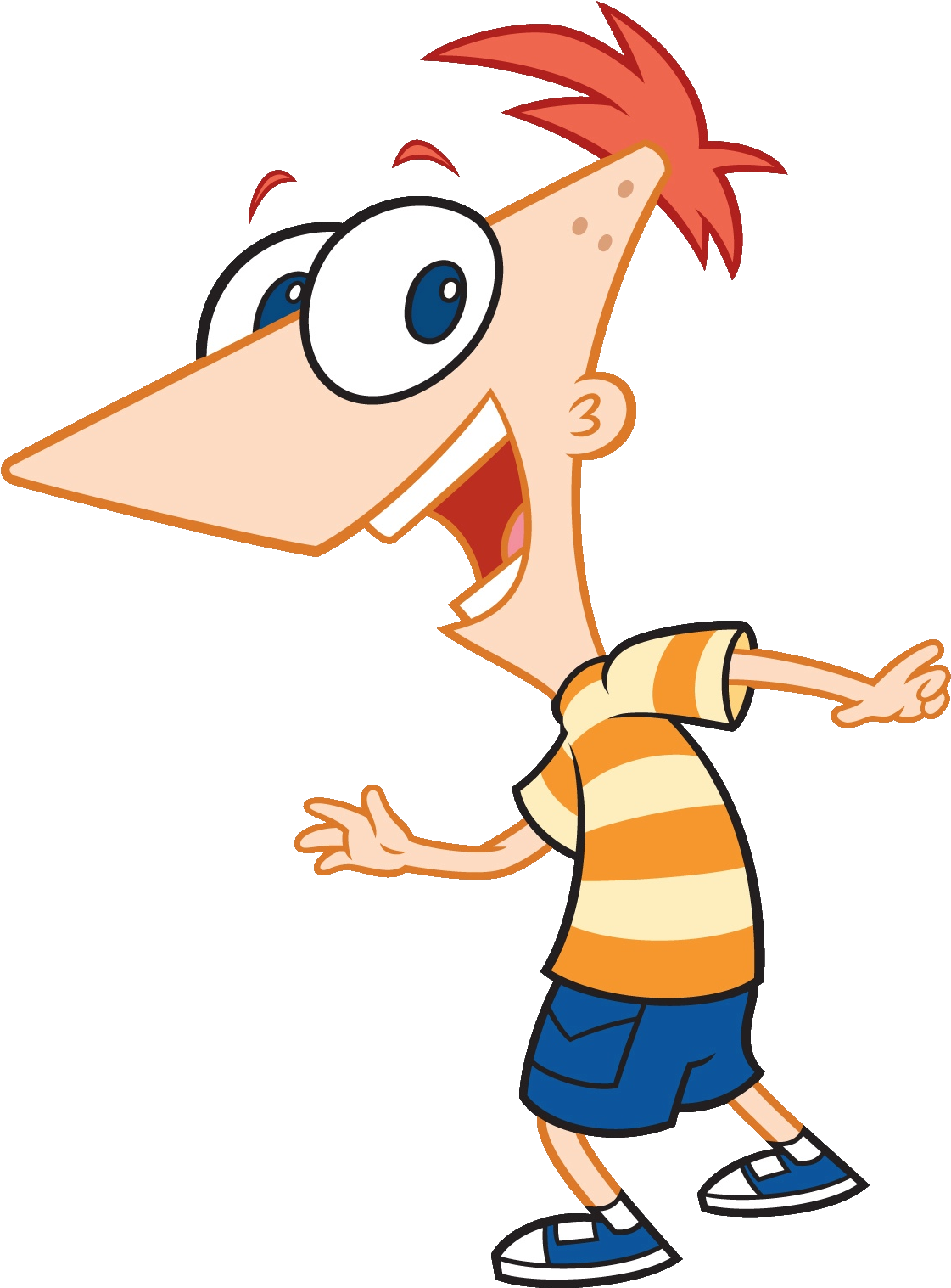 Phineas Flynn - Phineas And Ferb Characters (1128x1525)