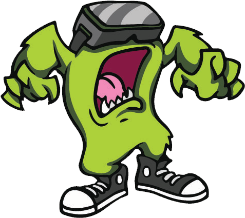 Monstervr - Vr Clipart (489x432)