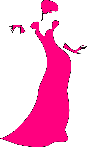 Lady Clip Art (354x597)