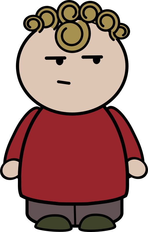 Doubtful Person Clipart (512x800)