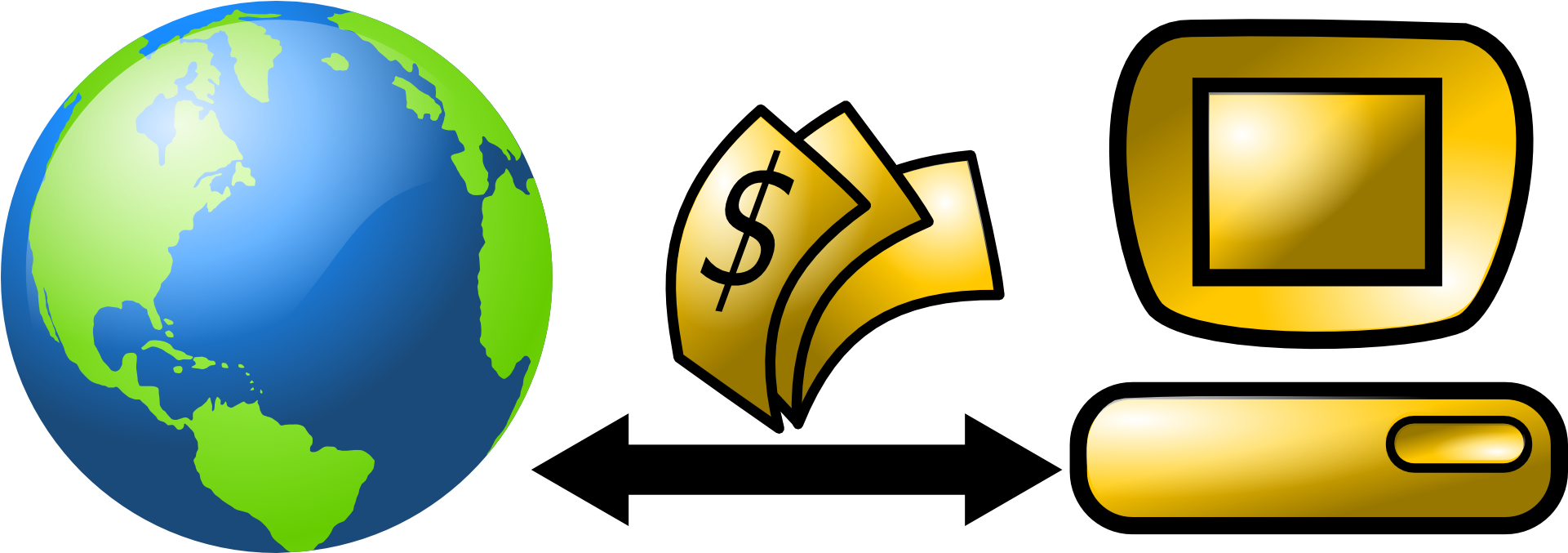Ppc Advertising Basics - Earth Clipart (1920x960)