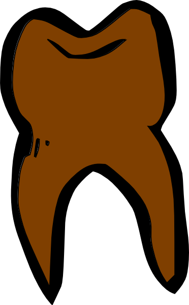 Bad Tooth Clipart (372x599)