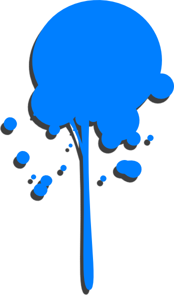 Paint Drip Clip Art (348x590)