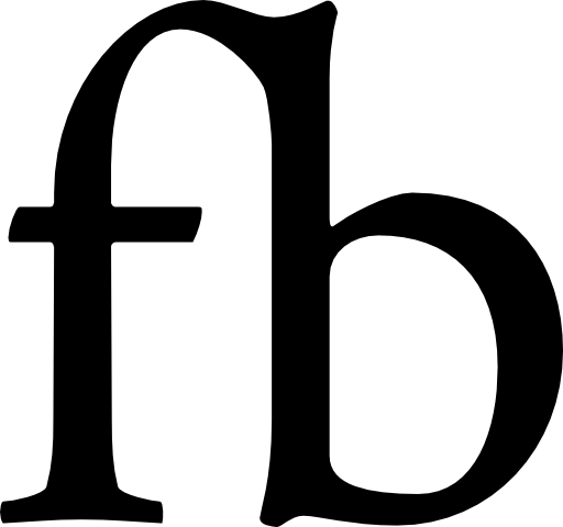 Ligature Fb - Fb Ligature (512x480)