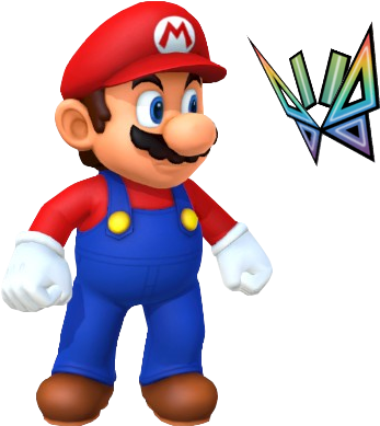 Mario 3d With Tippi - Mario (376x411)