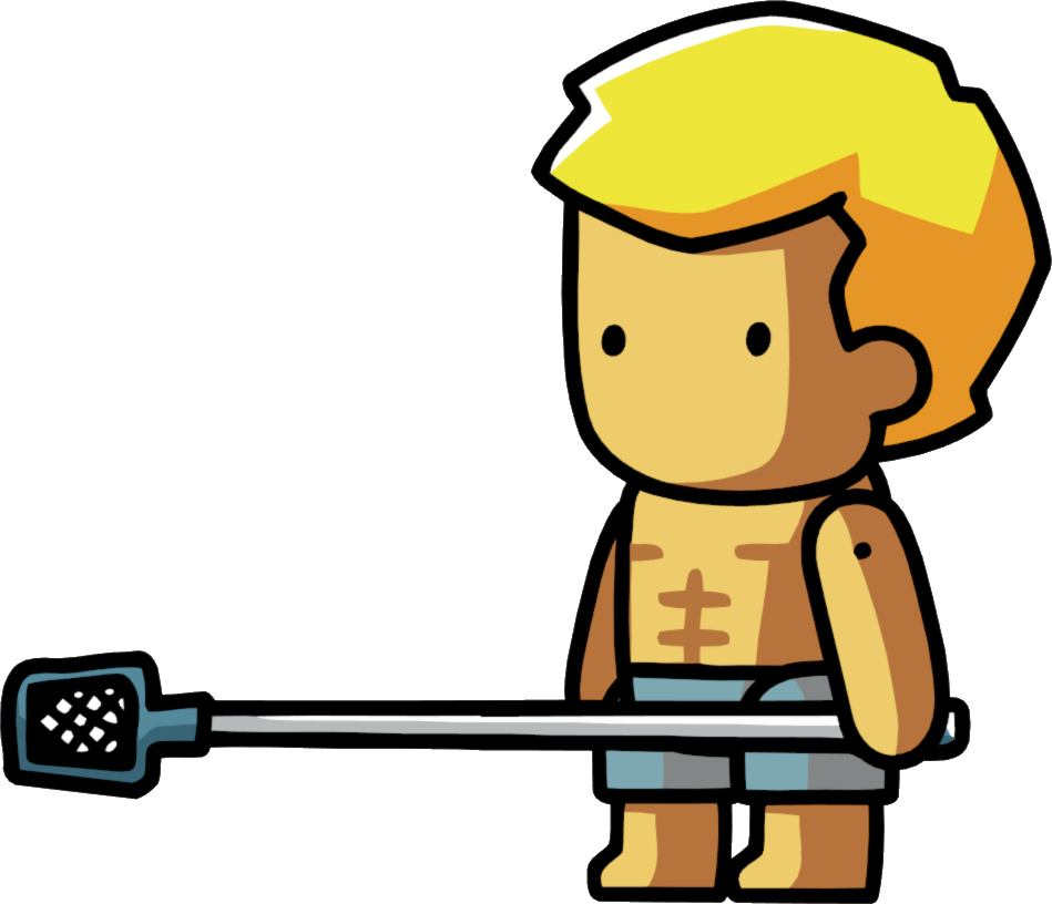 Pool Boy - Boy Scribblenauts (949x816)