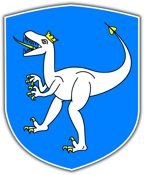 Shield With Dinosaur (492x598)