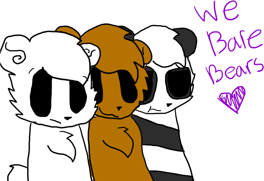 We Bare Bears By Galaxy-kit - Cartoon (1024x768)