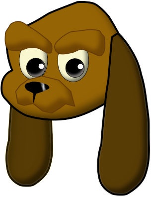 Com Cartoon Dog - Cartoon (872x486)