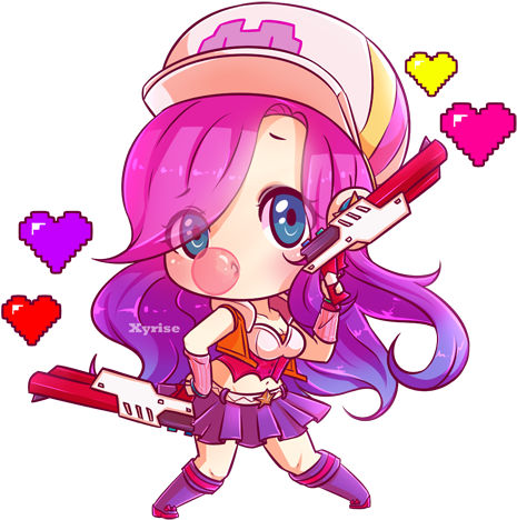 Arcade Miss Fortune By Xyrise - Drawing (500x500)