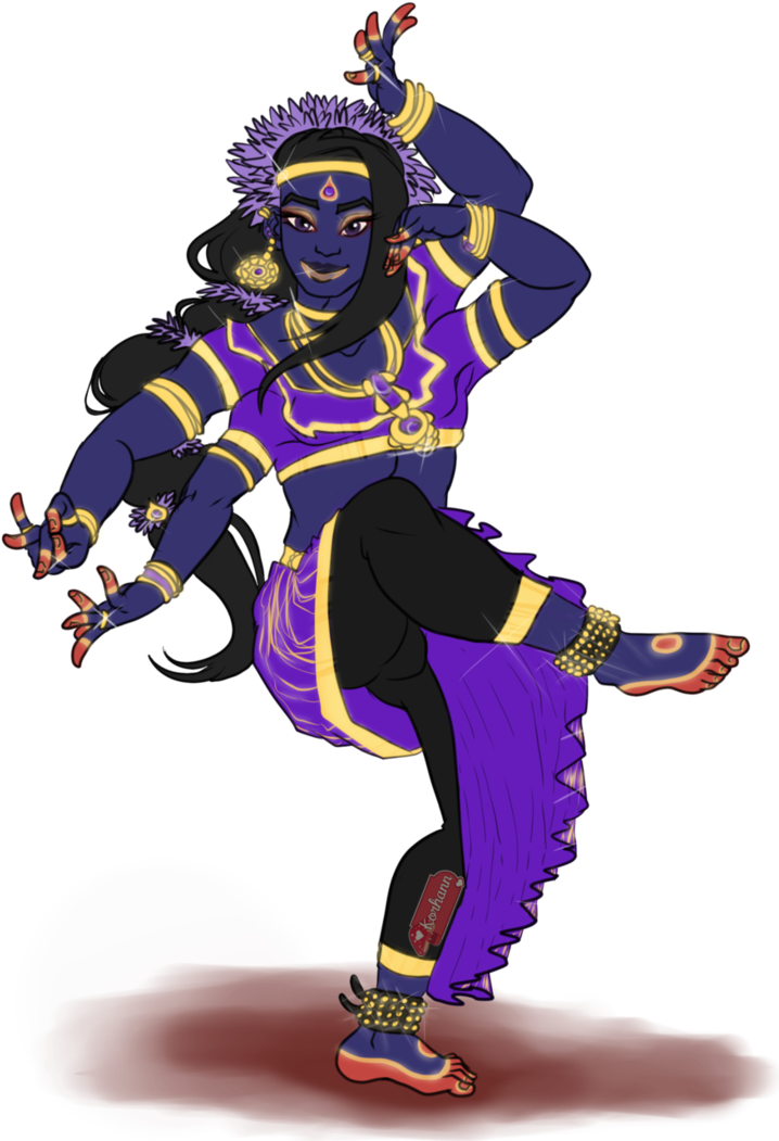 Bohemian Dancer By Korhann - Drawing (738x1082)
