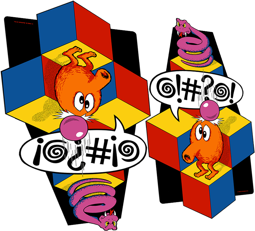 Q*bert - Qbert (900x846)