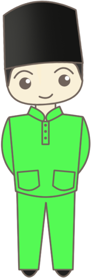 Muslim - Cute Doodle Men (400x640)