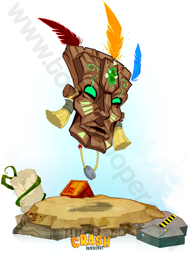 Aku Aku - Illustration (636x900)