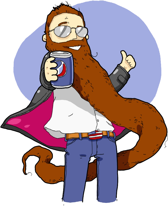 Beard005 Part - Cartoon (742x888)