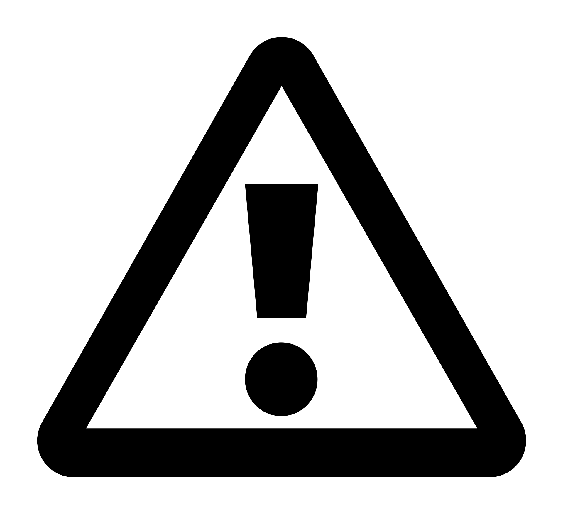 Open - Danger Black And White (2000x2000)