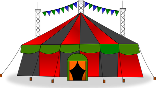Circus Clipart Png (541x306)