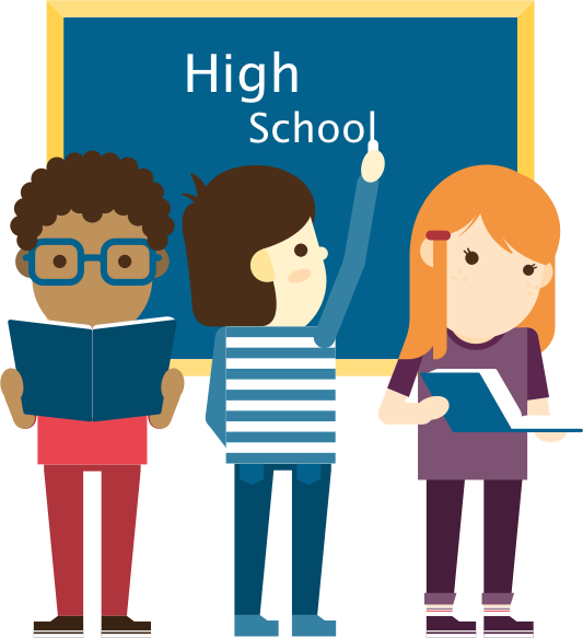 High School - School Class Png Transparent (533x583)