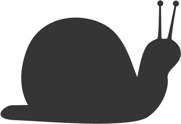 Abisnail - Snail Silhouette (600x600)
