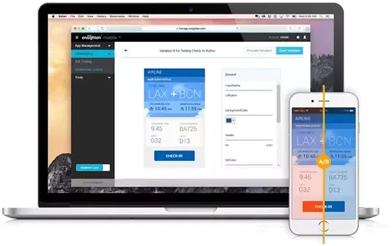 Conduct Real-time Ab And Multivariate Testing Within - Smartphone (602x405)