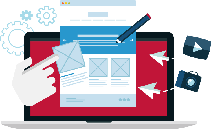 Content Management - Content Management Png (728x454)