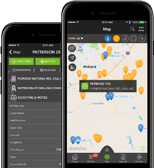 Drillinginfo Mobile App - Drillinginfo (729x615)