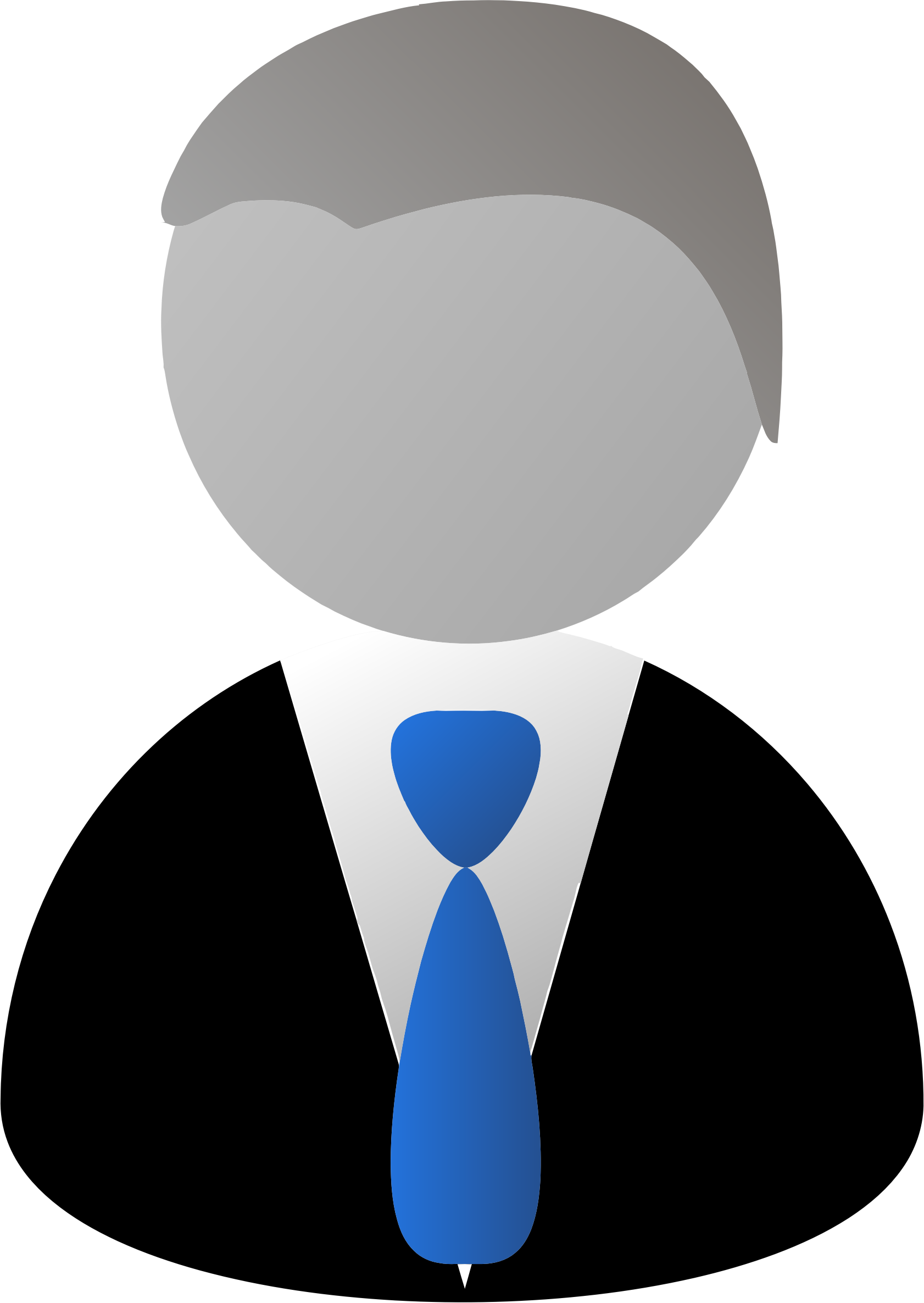 Clipart - Icon Man In Suit (1682x2371)